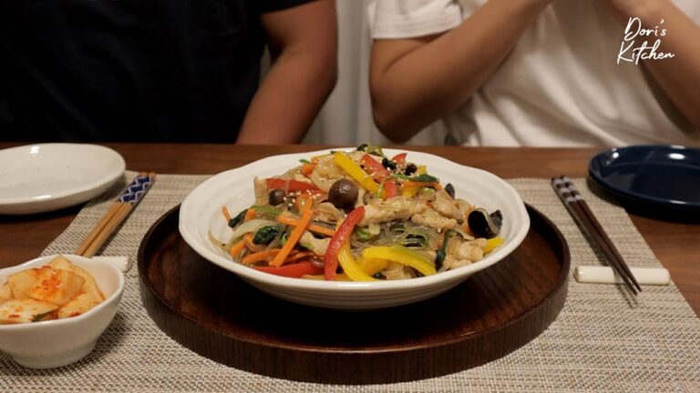 【チャプチェ】めっちゃ美味しい韓国料理レシピ、京都に住んでいる韓国主婦が直接に教える韓国料理作り方！#韓国料理#チャプチェ#レシピ