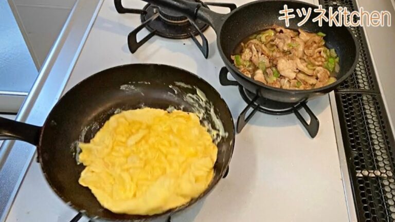 卵ふわふわ丼を作る！