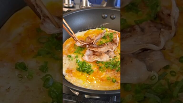 お手軽ボリューム満点！とんぺい焼きの作り方　#shorts  #料理 #コウケンテツ