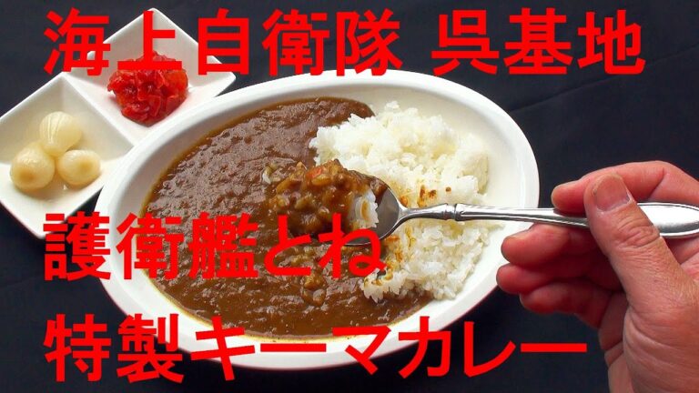 呉海自カレー2016 護衛艦とね 特製キーマカレー【至福の喫食】
