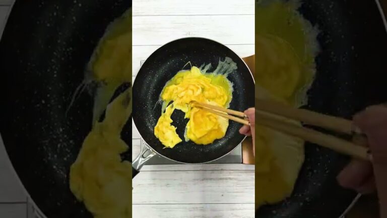 豆苗としめじとスナップエンドウの彩り炒め　#Shorts