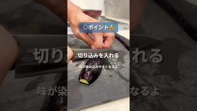 茄子のこく旨炒め #料理 #簡単レシピ #レシピ