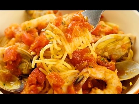 たっぷりシーフードのぺスカトーレ