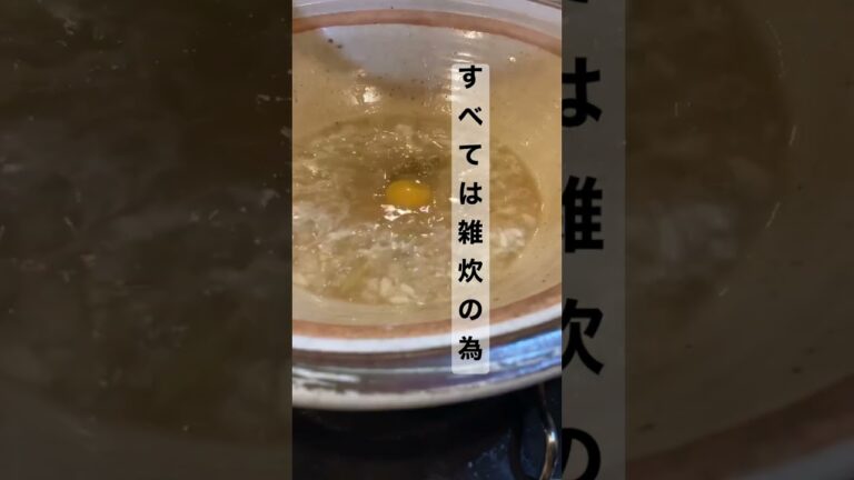 #鍋料理#雑炊#shorts