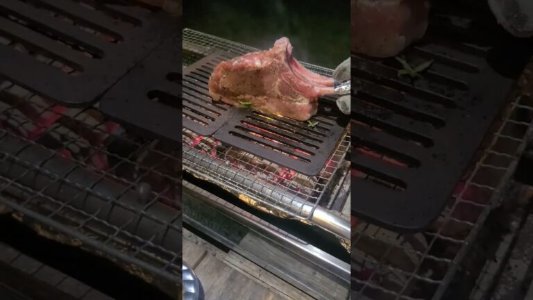 骨付き豚ロース　感激の仕上がり