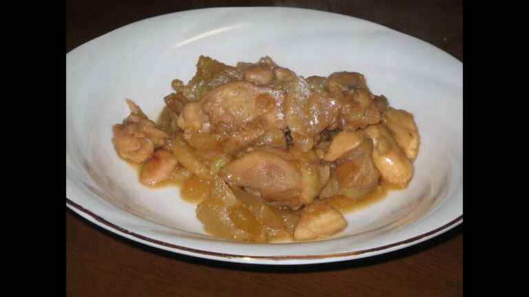鶏肉と大根の甘辛煮を作ってみた