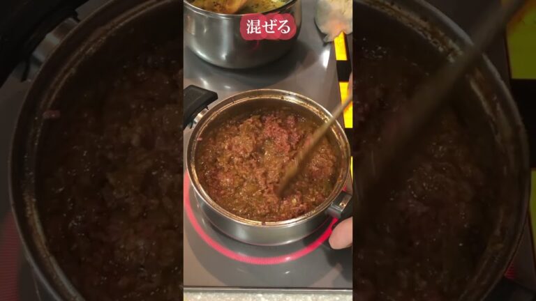 スパイスでキーマカレー｜keema curry Spiced Curry Ver. #shorts