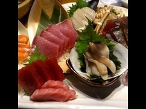 お得な刺し盛りは3点頼んだのに8点も！新橋★魚金新店★B級グルメ営業マン