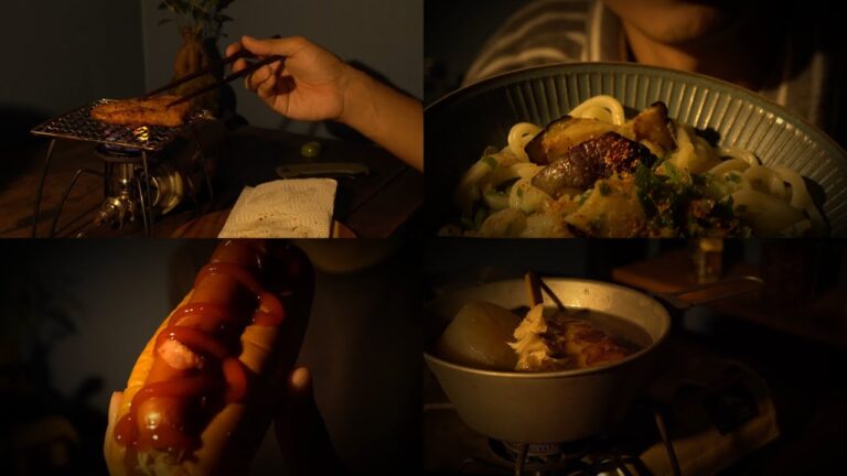 【ASMR】いろいろ一人晩ごはん2【作業用】