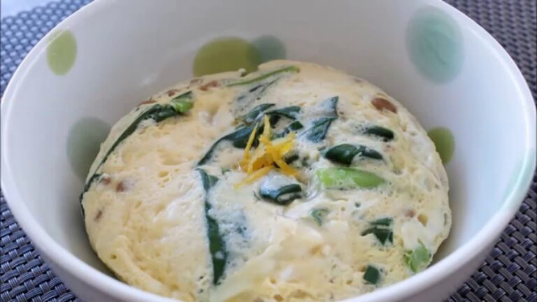 糖質オフ！絶品フワフワ！！納豆たまご豆腐