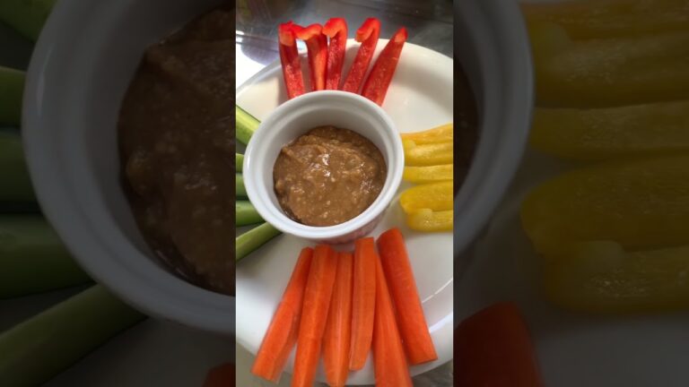 味噌とピーナッツバターのディップ #shorts  #レシピ