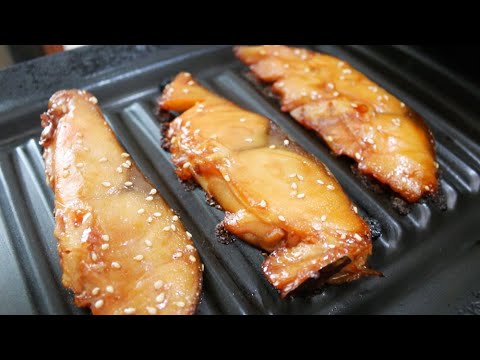 【vlog】ゆるい休日の朝食は銀ヒラスみりん干し