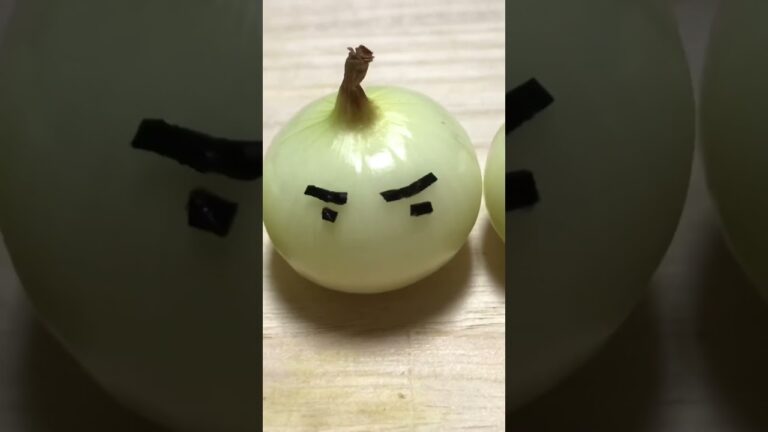 小玉ねぎの天ぷらを面白く作ったらとても美味しかった