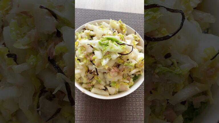 美味くて止まらん😋【無限白菜】#Shorts #ひめりんご