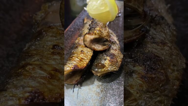 【閉店😢】松江居酒屋 🏮イワシの塩焼き『味覚』Izakaya Japanese food！ #shorts