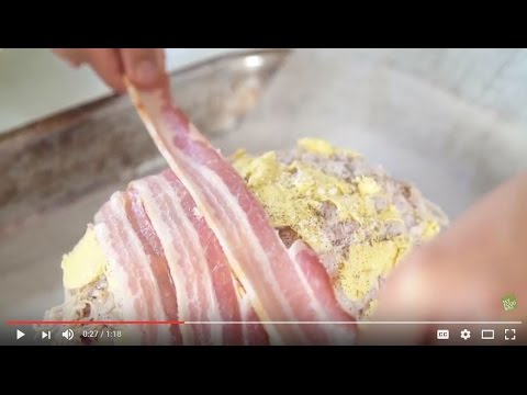 Rolled Turkey Roast Stuffed with Cranberries and Apple