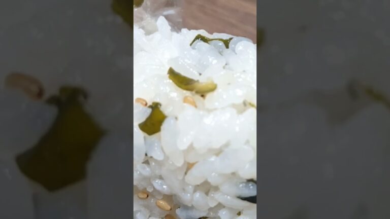 セブンイレブンわかめおにぎり。11/2