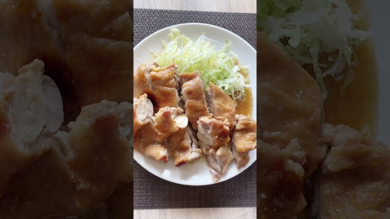 炊飯器で簡単❗とろっとやわらかい😍【みそ照り焼きチキン】#Shorts #ひめりんご