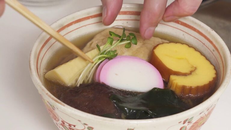 笠原流年越しそば（おかめそば風）