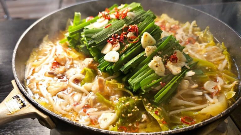 店より旨い鍋を研究した結果ここに辿り着きました【至高のもつ鍋】