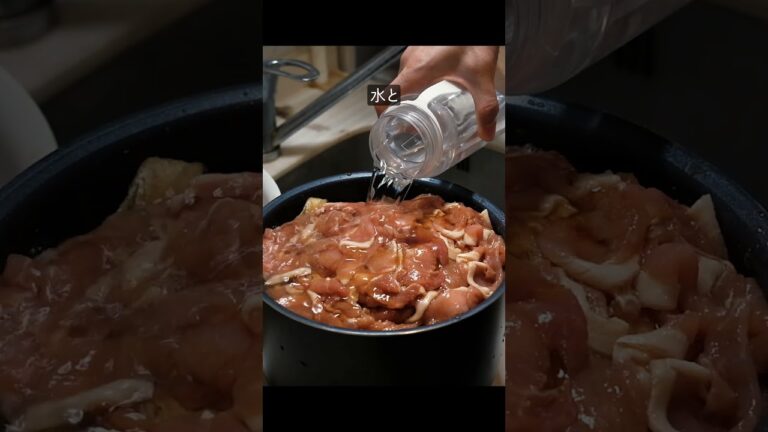 【節約ご飯】１週間を生きる為に豚汁を作る社畜 #shorts  #社畜 #料理 #節約レシピ #豚汁 #炊飯器レシピ