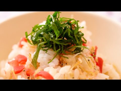 じゃこ梅しそごはん