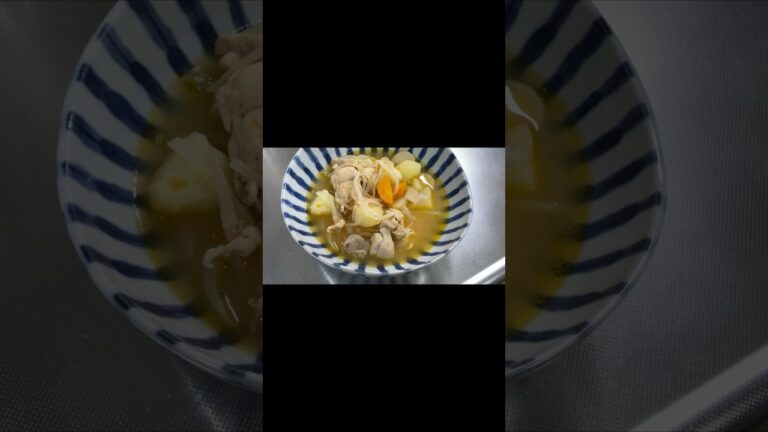 じゃがいもと鶏もも肉のトマト煮込み #shorts