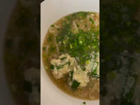 #Shorts 肉なしえびと豆腐のつみれうどんの作り方！！