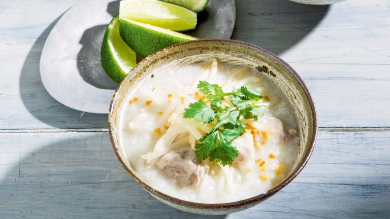 エスニック風朝粥