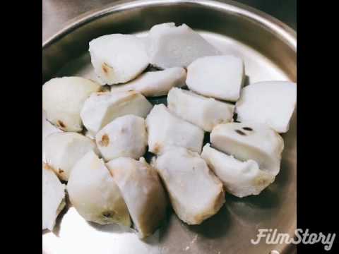 里芋の唐揚げ