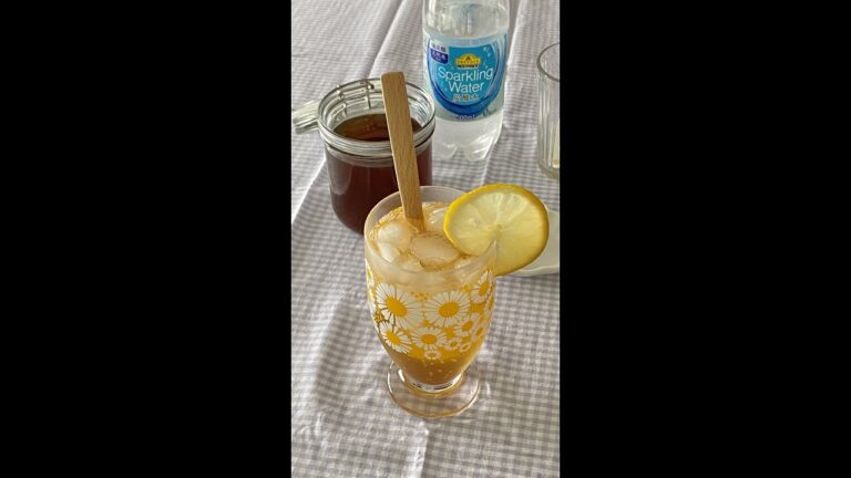 [レシピ] 自家製ジンジャーエール| 新生姜シロップの作り方 #shorts