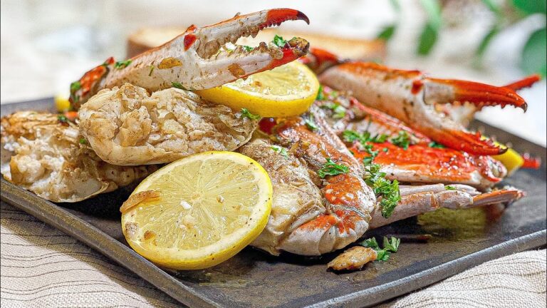 【ガーリッククラブ】ニンニクに漬け込んだワタリガニをソテーしていく【蟹レシピ】【蟹料理】【ガーリックシュリンプ】