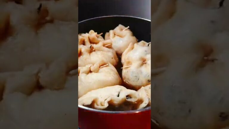 ひじきの餅巾着煮込みの作り方! #shorts