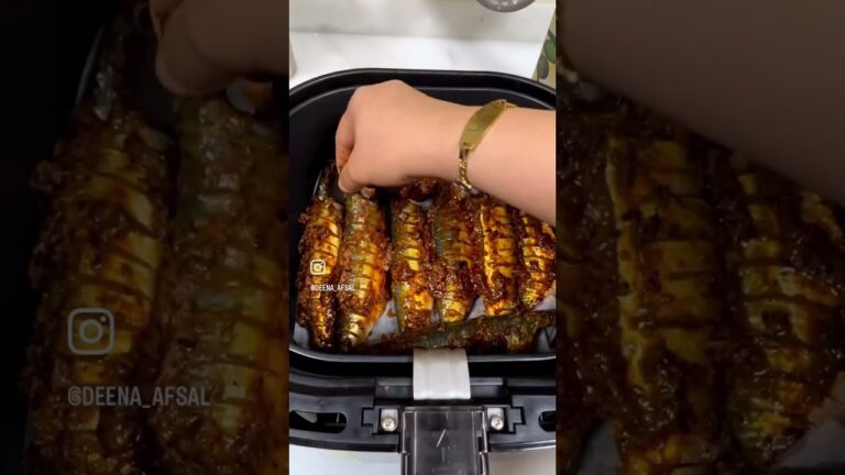 Air fryer recipe / grilled sardines|| ഐർഫ്രയെരില് ഹെൽത്തി മത്തി ചുട്ടത്🐟 #Airfryer Recipe