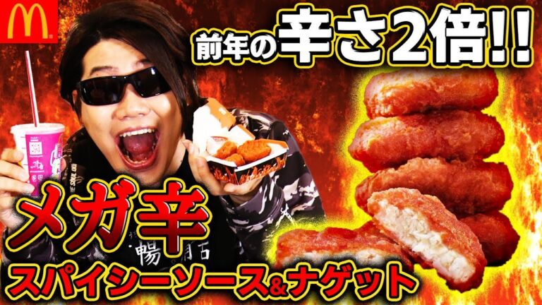 【メガ辛スパイシーソース】激辛マクドナルドに挑戦したら…夏にピッタリな味だった！！！【MSSP/M.S.S Project】