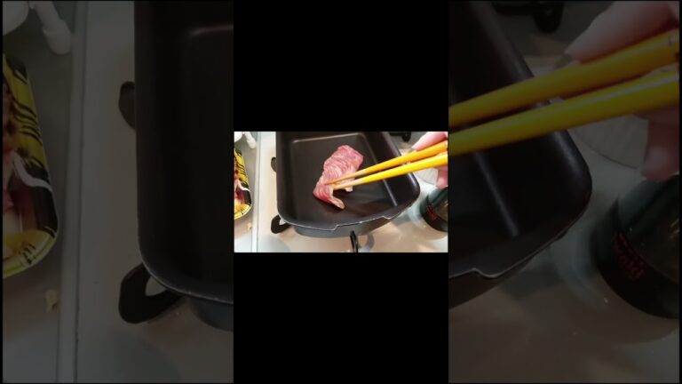 【自炊3年目の料理日記】半額の和牛で一人すき焼きした記録('∇')【一人暮らしvlog】#Shorts