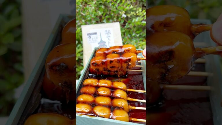 50年以上変わらない1本90円みたらし団子🍡 #大阪グルメ #大阪スイーツ #みたらし団子 #難波グルメ #japanesefood #japantravel #osakafood
