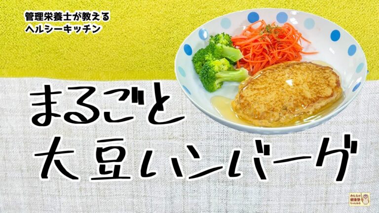 ヘルシーキッチン『まるごと大豆ハンバーグ』