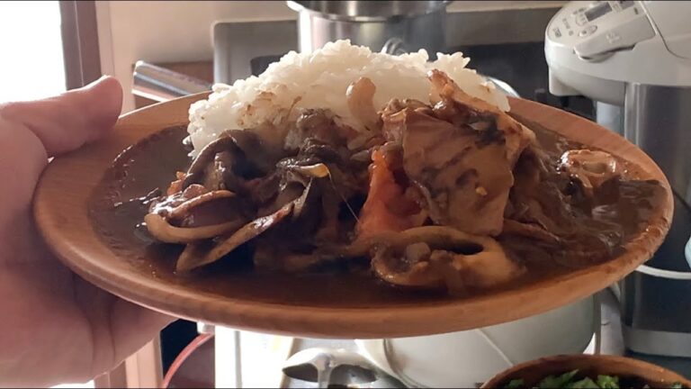 野辺富三 「カレーの壺」でスルメイカのカレーを作ってみた