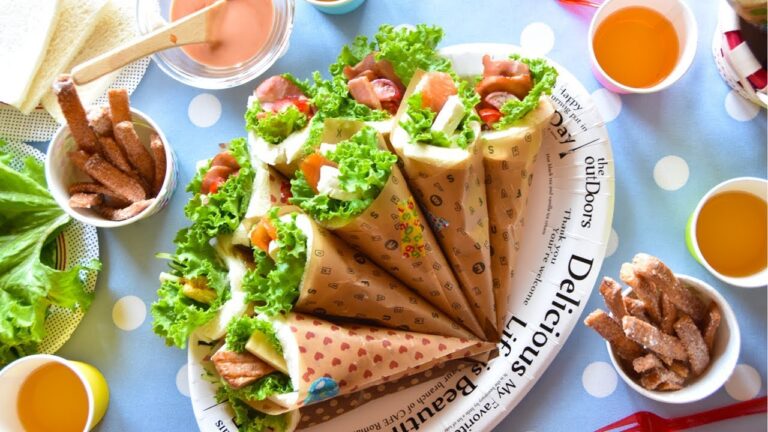 「さんどらず」で手巻きサンドパーティ！ ~ wrapwich【ロシアン佐藤】【リクエスト結果発表！】【料理レシピはParty Kitchen🎉】