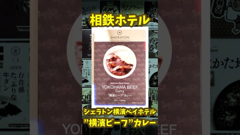【シェラトン横濱ベイホテル 横濱ビーフカレー】レトルトカレー紹介