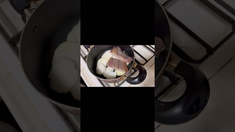 カレイを使って魚煮付けを作ってみる