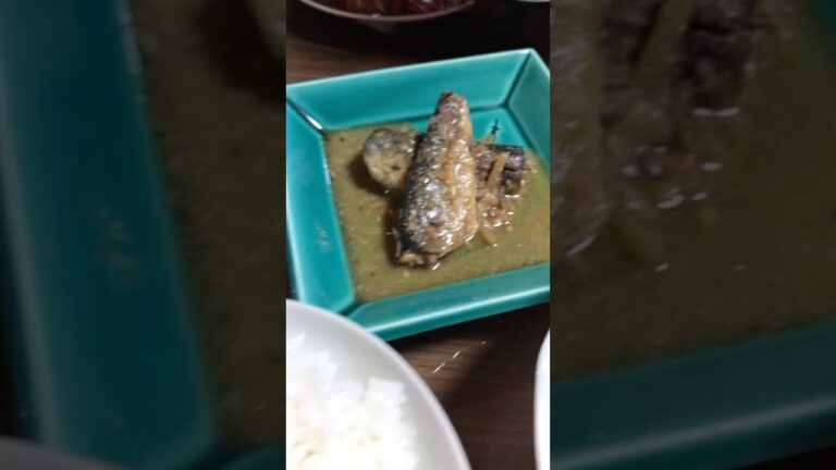 【夕食】今夜はイワシの生姜煮