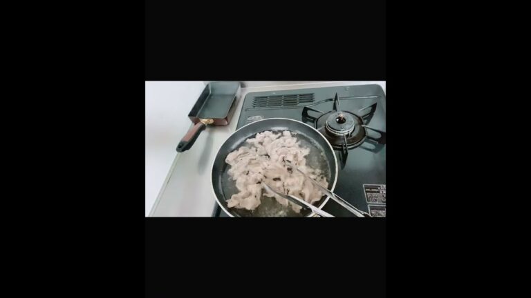 これしておくと後が楽／茹で豚の冷凍保存 #shorts