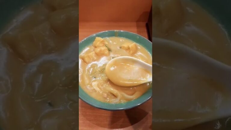 【うどん錦】名古屋は錦三丁目のカレーうどん！ #shorts