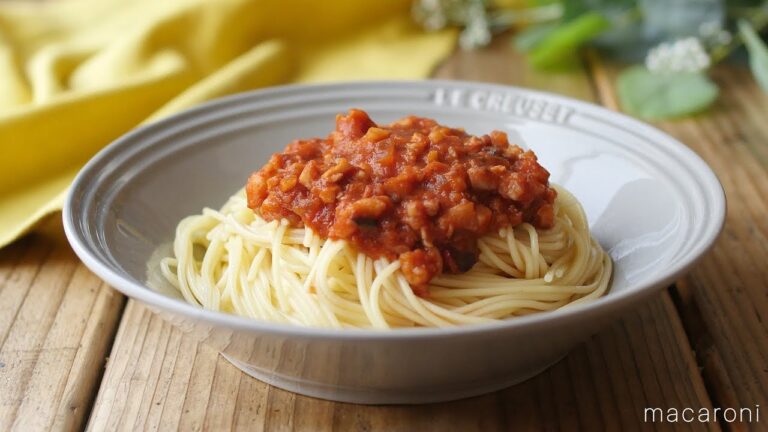 【Simple Cooking】食材3つで「魚介のラグーパスタ」