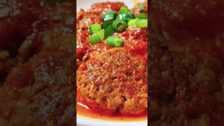 【今夜の晩ご飯】トマト煮込みハンバーグ #shorts #vlog