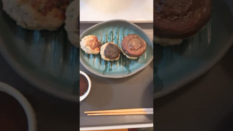 椎茸の肉詰め