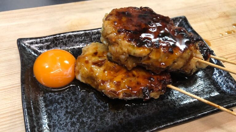 焼き鳥屋のレシピ【つくね】作り方