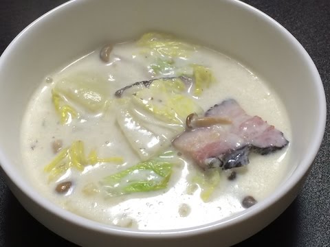 ルーが無くても濃厚おいしいミルクシチュー作りました